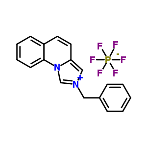 2-Benzylimidazo(1,5-a)quinolinium hexafluorophosphate, 97% Structure,849797-79-1Structure