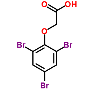 Acetic acid,2-(2,4,6-tribromophenoxy)- Structure,84998-84-5Structure