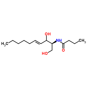 (2S,3R,4E)-2-丁?；被?4-癸烯-1,3-二醇結(jié)構(gòu)式_850264-01-6結(jié)構(gòu)式