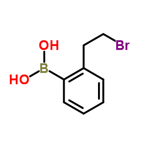 [2-(2-Bromoethyl)phenyl]boronic acid Structure,850568-82-0Structure