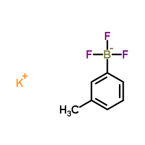 Potassium (3-methylphenyl)trifluoroborate Structure,850623-42-6Structure