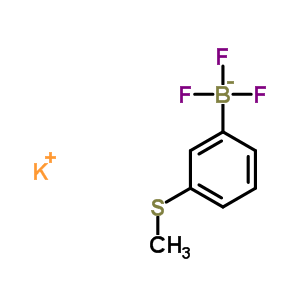 Potassium (3-methylthiophenyl)trifluoroborate Structure,850623-48-2Structure