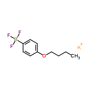 Potassium (4-butoxyphenyl)trifluoroborate Structure,850623-61-9Structure