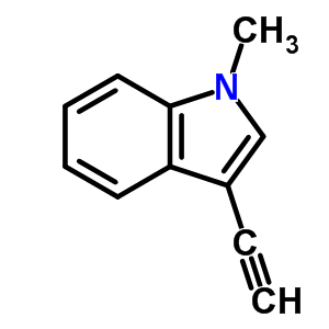 3-Ethynyl-1-methyl-1h-indole Structure,85094-88-8Structure