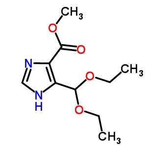 Methyl 5-diethoxymethylimidazole-4-carboxylate Structure,85109-99-5Structure