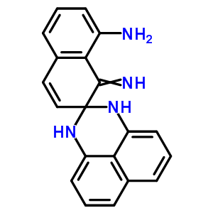 2,3-Dihydro-2-spiro-7-[8-imino-7,8-dihydronaphthalen-1-amine]perimidine Structure,851768-62-2Structure