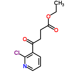 Ethyl 4-(2-chloro-3-pyridyl)-4-oxobutyrate Structure,852063-32-2Structure