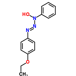 N-(4-ethoxyphenyl)diazenyl-n-phenyl-hydroxylamine Structure,85385-47-3Structure