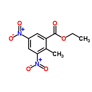 2-Methyl-3,5-dinitro-benzoic acid ethyl ester Structure,854646-60-9Structure