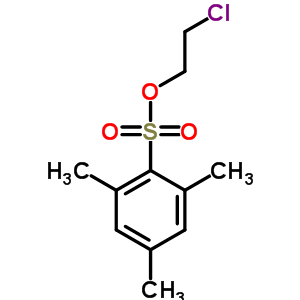 Benzenesulfonic acid, 2,4,6-trimethyl-, 2-chloroethyl ester Structure,85650-10-8Structure