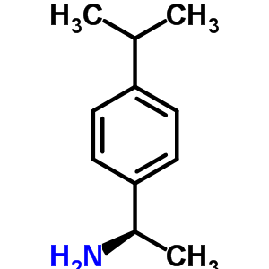 Benzenemethanamine,a-methyl-4-(1-methylethyl)-, (aR)- Structure,856762-66-8Structure