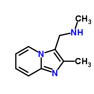 N-methyl-n-[(2-methylimidazo[1,2-a]pyridin-3-yl)methyl]amine Structure,857283-58-0Structure