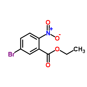 5-溴-2-硝基苯甲酸乙酯結(jié)構(gòu)式_857895-53-5結(jié)構(gòu)式