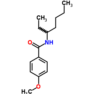 N-heptan-3-yl-4-methoxy-benzamide Structure,85797-08-6Structure