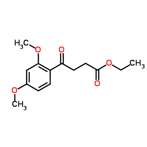 Ethyl 4-(2,4-dimethoxyphenyl)-4-oxobutyrate Structure,858445-94-0Structure