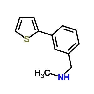 N-methyl-n-(3-thien-2-ylbenzyl)amine Structure,859833-20-8Structure