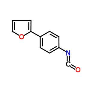 2-(4-Isocyanatophenyl)furan Structure,859850-66-1Structure