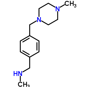 N-methyl-n-(4-[(4-methylpiperazin-1-yl)methyl]benzyl)amine Structure,859850-93-4Structure