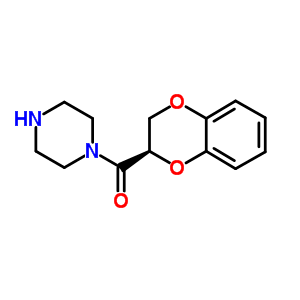 (R)-(2,3-dihydro-benzo[1,4]dioxin-2-yl)-piperazin-1-yl-methanone Structure,860173-98-4Structure