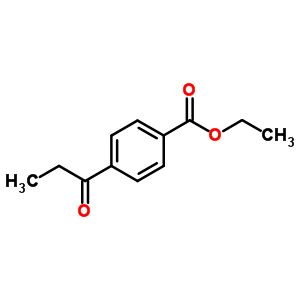 4-丙酰基苯甲酸乙酯結(jié)構(gòu)式_860344-87-2結(jié)構(gòu)式