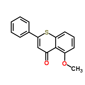 5-Methoxy-2-phenyl-thiochromen-4-one Structure,86406-07-7Structure