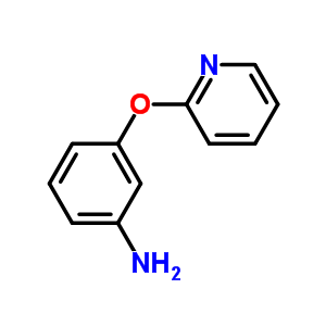 3-(Pyridin-2-yloxy)-phenylamine Structure,86556-09-4Structure