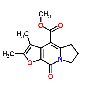 Methyl 2,3-dimethyl-8-oxo-5,6,7,8-tetrahydro-1-oxa-7a-azaindacene-4-carboxylate Structure,866393-56-8Structure