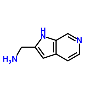 1H-pyrrolo[2,3-c]pyridine-2-methanamine Structure,867140-61-2Structure