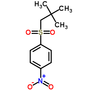 1-(2,2-Dimethylpropylsulfonyl)-4-nitro-benzene Structure,86810-75-5Structure