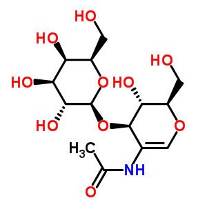 2-Acetamido-1,5-anhydro-2-deoxy-3-o-beta-d-galactopyranosyl-d-arabino-hex-1-enitol Structure,868264-15-7Structure