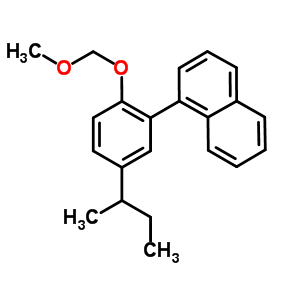 1-(5-仲丁基-2-(甲氧基甲氧基)苯基)萘結構式_869336-04-9結構式