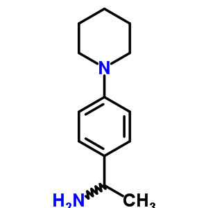 1-(4-Piperidin-1-yl-phenyl)-ethylamine Structure,869943-44-2Structure