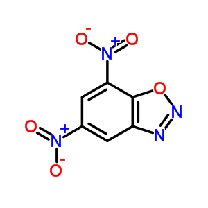 5,7-Dinitro-1,2,3-benzoxadiazole Structure,87-31-0Structure