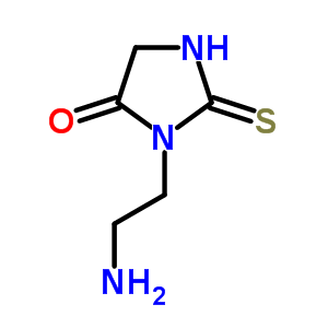 3-(2-Aminoethyl)-2-thiohydantoin Structure,87-54-7Structure