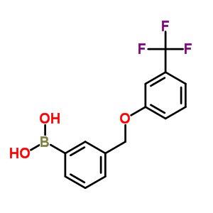 3-(3-(Trifluoromethyl)phenoxymethyl)phenylboronic acid Structure,870778-98-6Structure