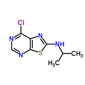 (7-Chlorothiazolo[5,4-d]pyrimidin-2-yl)isopropylamine Structure,871266-86-3Structure