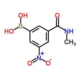 3-(MEthylcarbamoyl)-5-nitrophenylboronic acid Structure,871332-77-3Structure