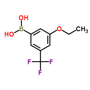 3-乙氧基-5-三氟甲基苯硼酸結(jié)構(gòu)式_871332-96-6結(jié)構(gòu)式