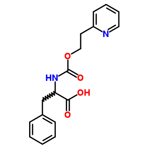 3-Phenyl-2-(2-pyridin-2-ylethoxycarbonylamino)propanoic acid Structure,87136-59-2Structure