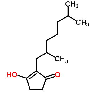 2-(2,6-Dimethylheptyl)-3-hydroxycyclopent-2-enone Structure,871482-71-2Structure