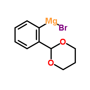 Magnesium,bromo[2-(1,3-dioxan-2-yl)phenyl ]-(9ci) Structure,871725-95-0Structure