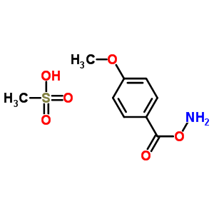 O-(4-methoxybenzoyl)hydroxylamine methanesulfonate Structure,872851-29-1Structure