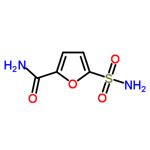 (9ci)-5-(氨基磺?；?-2-呋喃羧酰胺結構式_87299-80-7結構式