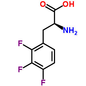 2,3,4-Trifluoro-l-phenylalanine Structure,873429-58-4Structure