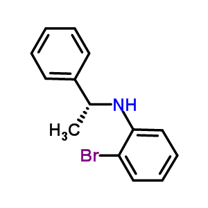 2-Bromo-n-[(1r)-1-phenylethyl]aniline Structure,873685-06-4Structure