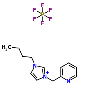 1-Butyl-3-(2-pyridinylmethyl)-1h-imidazolium hexafluorophosphate, 95% Structure,873788-09-1Structure