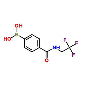 4-(2,2,2-Trifluoroethylaminocarbonyl)benzeneboronic acid Structure,874459-90-2Structure