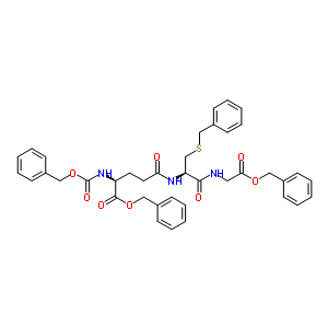 N-cbz-o-bzl-l-glu-s-bzl-l-cys-gly[13c2,15n]-obzl Structure,874462-72-3Structure