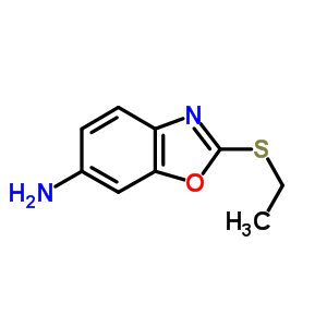 2-(乙基硫代)-1,3-苯并噁唑-6-胺結(jié)構(gòu)式_874463-07-7結(jié)構(gòu)式