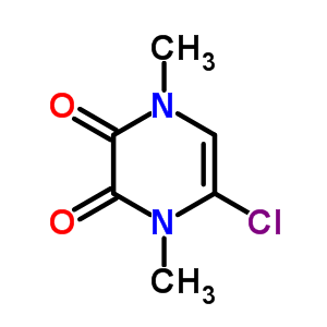 2,3-Pyrazinedione,5-chloro-1,4-dihydro-1,4-dimethyl- Structure,87486-42-8Structure